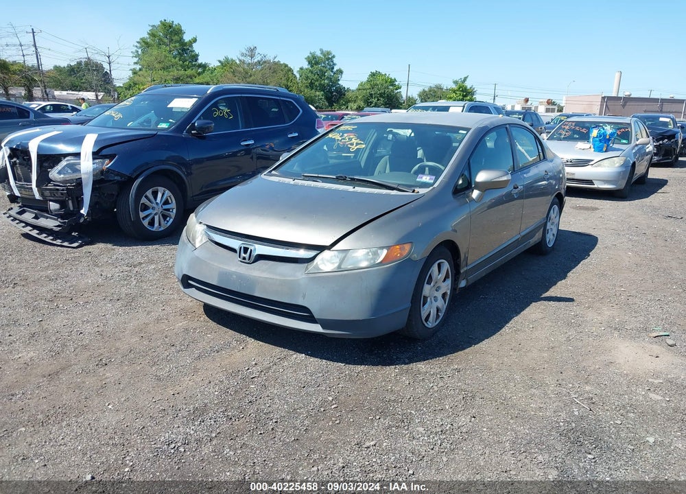 2007 HONDA CIVIC LX VIN: 2HGFA16547H505434