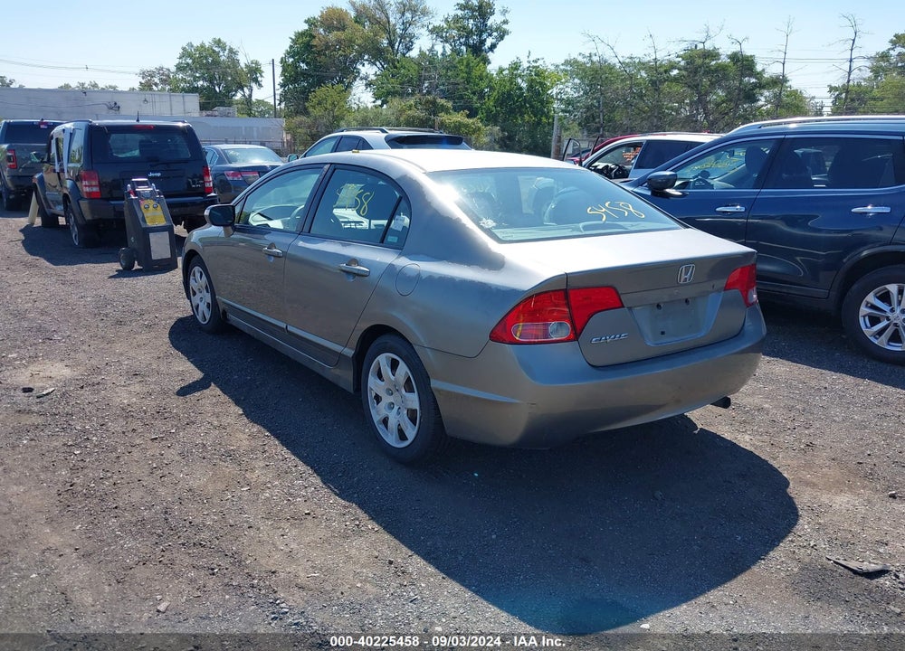 2007 HONDA CIVIC LX VIN: 2HGFA16547H505434