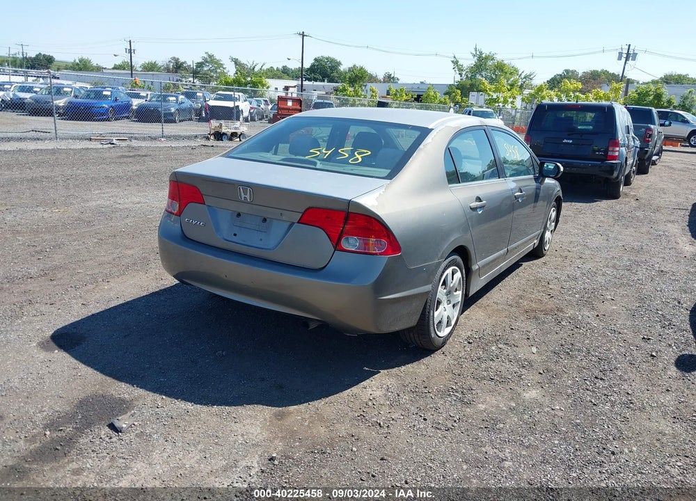 2007 HONDA CIVIC LX VIN: 2HGFA16547H505434