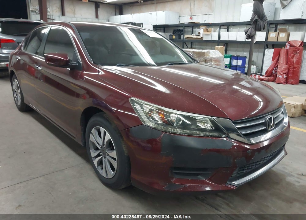 2013 HONDA ACCORD LX VIN: 1HGCR2F3XDA163871
