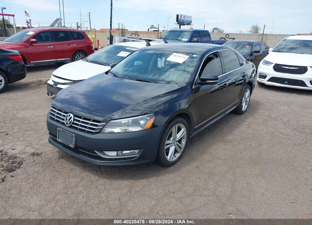 2014 VOLKSWAGEN PASSAT 2.0L TDI SEL PREMIUM VIN: 1VWCN7A35EC022322