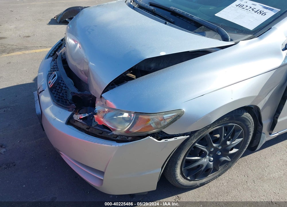 2009 HONDA CIVIC LX VIN: 2HGFG12609H506984