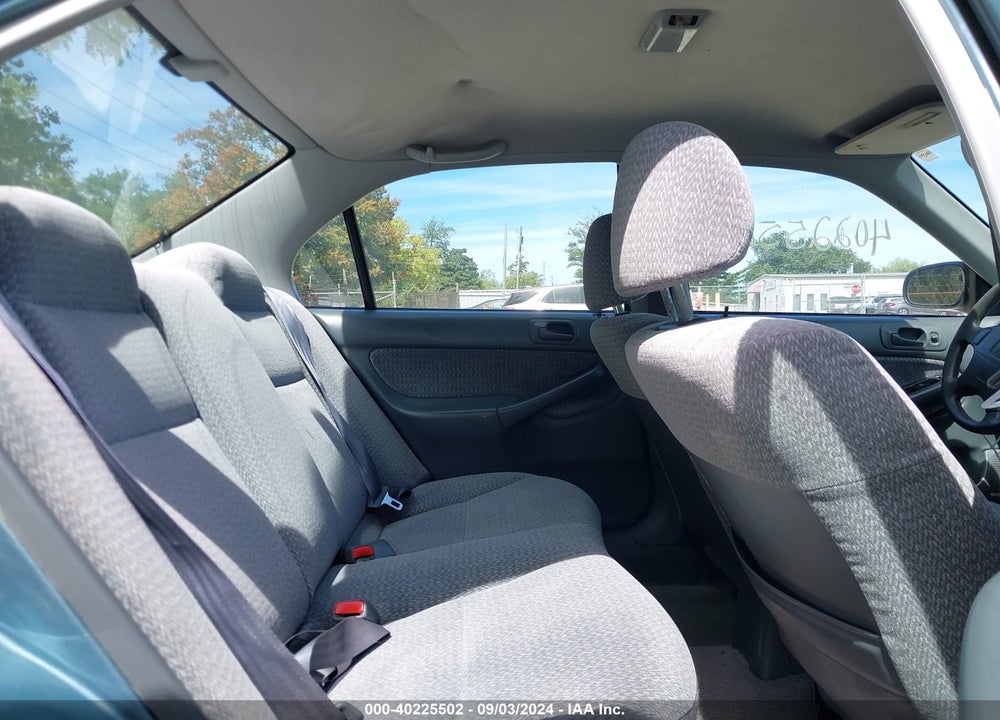 2000 HONDA CIVIC LX VIN: 2HGEJ6675YH586973
