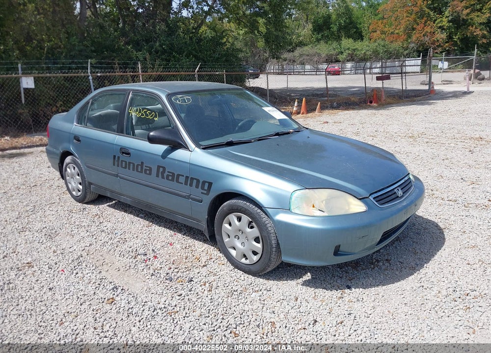2000 HONDA CIVIC LX VIN: 2HGEJ6675YH586973
