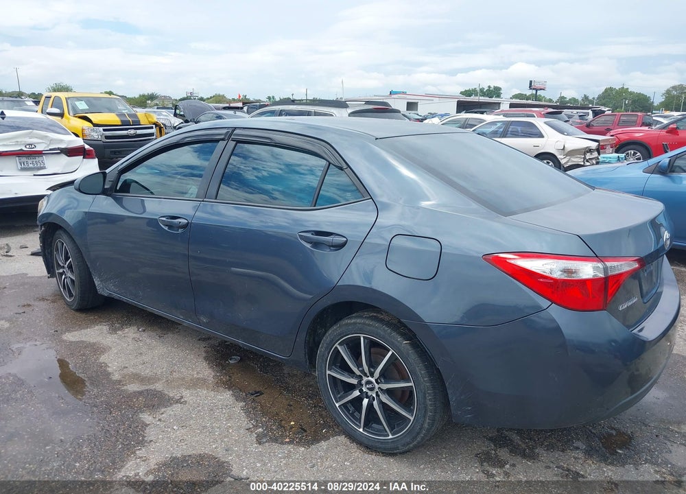 2016 TOYOTA COROLLA LE VIN: 5YFBURHE3GP428209