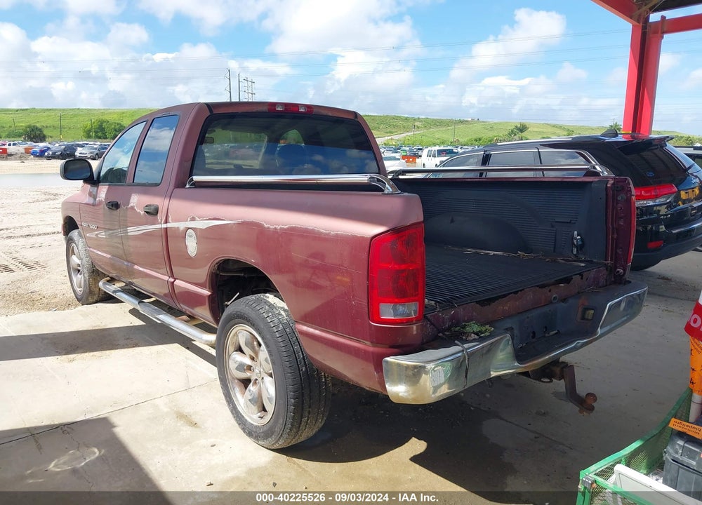2003 DODGE RAM 1500 SLT/LARAMIE/ST VIN: 1D7HU18N53S125765