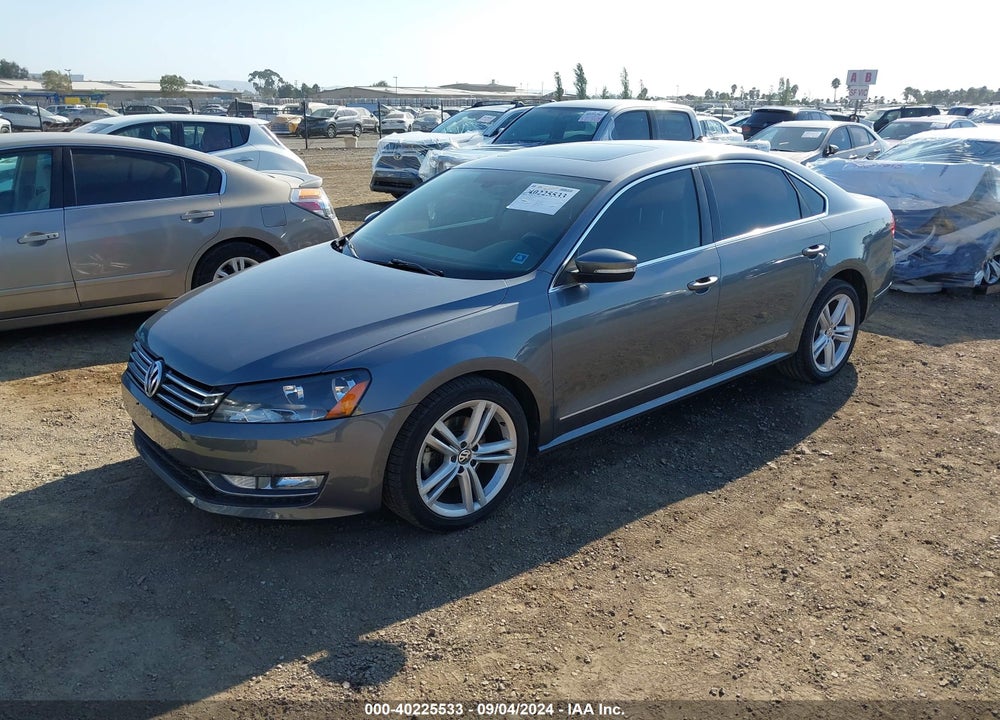 2013 VOLKSWAGEN PASSAT VIN: 1VWCN7A3XDC093319
