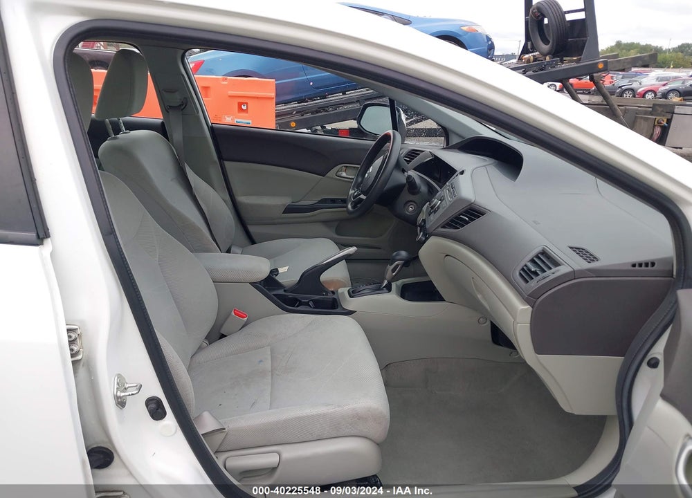 2012 HONDA CIVIC LX VIN: 2HGFB2F57CH587513