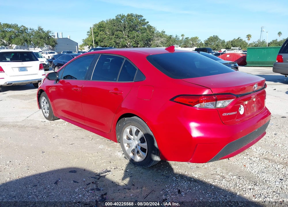 2020 TOYOTA COROLLA LE VIN: 5YFEPRAE1LP029744