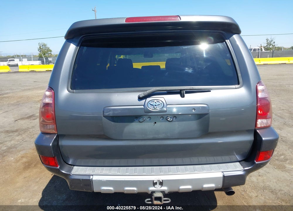 2005 TOYOTA 4RUNNER SR5 SPORT V6 VIN: JTEZU14R458040337