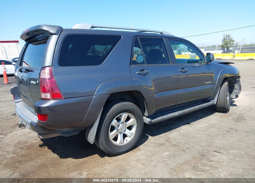 2005 TOYOTA 4RUNNER SR5 SPORT V6 VIN: JTEZU14R458040337