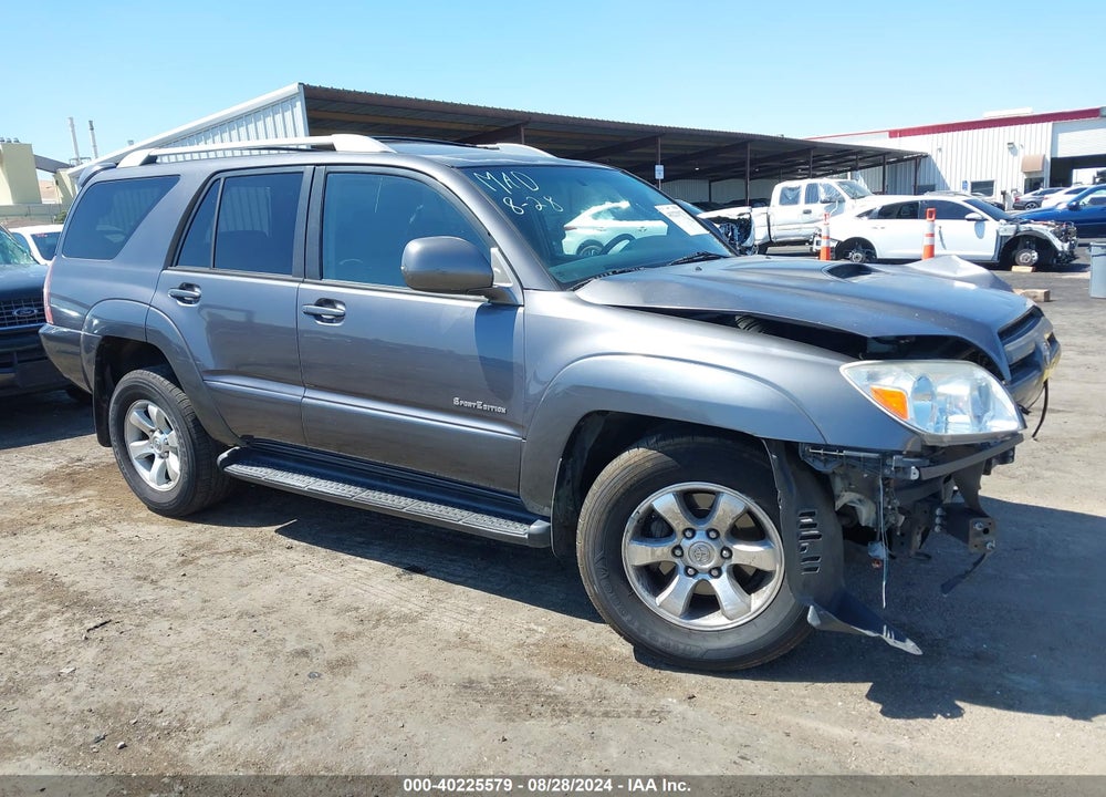 2005 TOYOTA 4RUNNER SR5 SPORT V6 VIN: JTEZU14R458040337