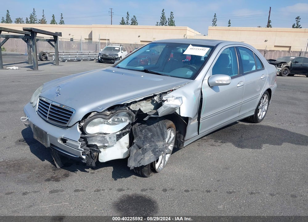 2003 MERCEDES-BENZ C 230 KOMPRESSOR SPORT VIN: WDBRF40J53A482368
