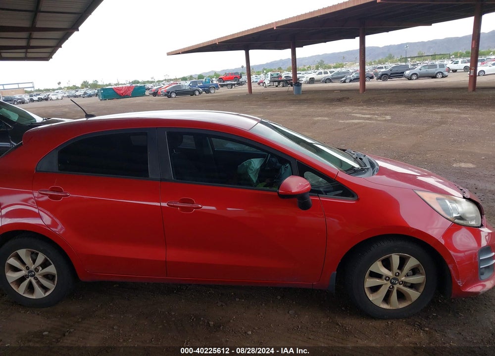 2016 KIA RIO EX VIN: KNADN5A35G6590290