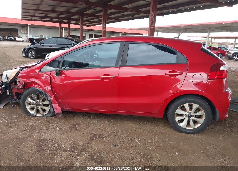 2016 KIA RIO EX VIN: KNADN5A35G6590290