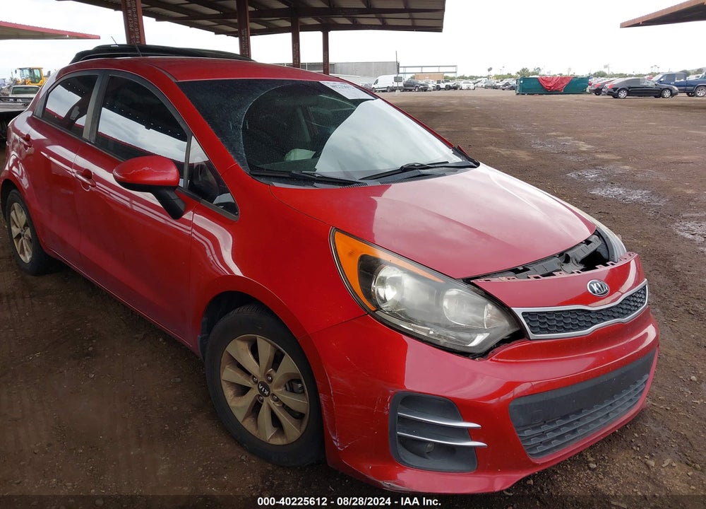 2016 KIA RIO EX VIN: KNADN5A35G6590290