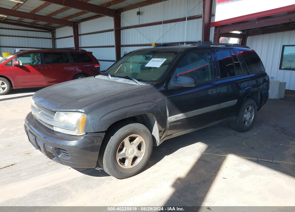 2004 CHEVROLET TRAILBLAZER LS VIN: 1GNDT13S742242524