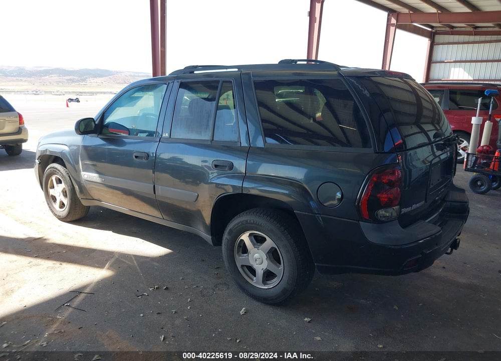 2004 CHEVROLET TRAILBLAZER LS VIN: 1GNDT13S742242524