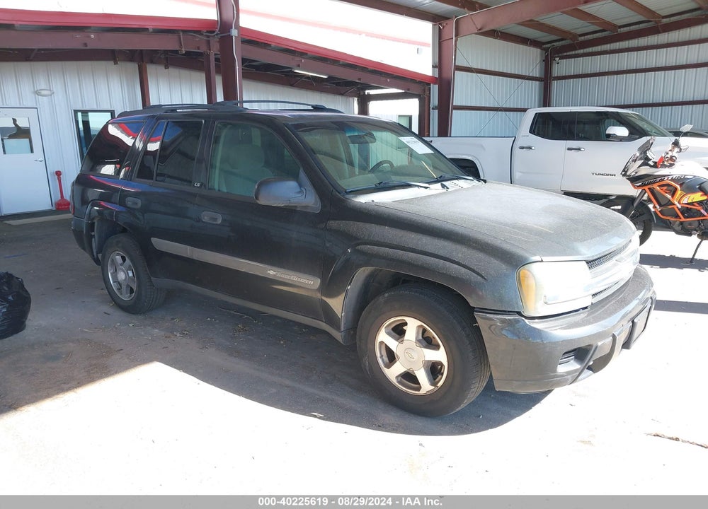 2004 CHEVROLET TRAILBLAZER LS VIN: 1GNDT13S742242524