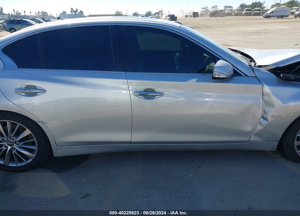 2018 INFINITI Q50 3.0T LUXE VIN: JN1EV7AP5JM592245