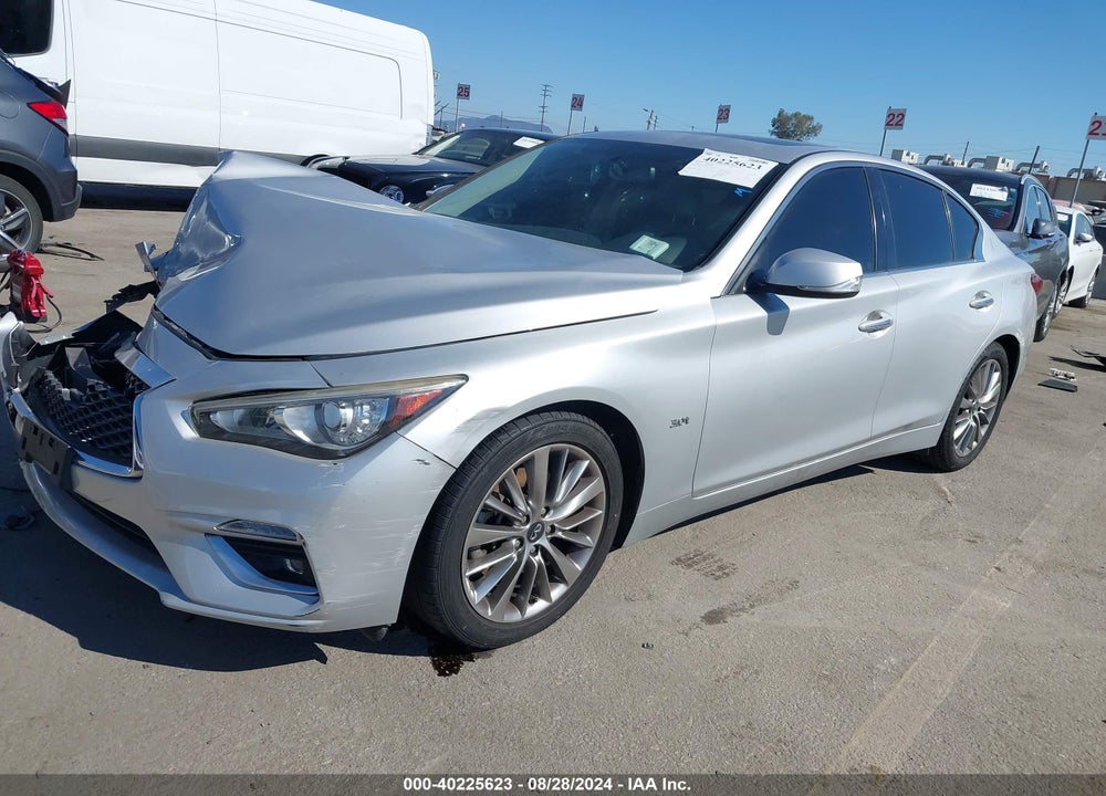2018 INFINITI Q50 3.0T LUXE VIN: JN1EV7AP5JM592245