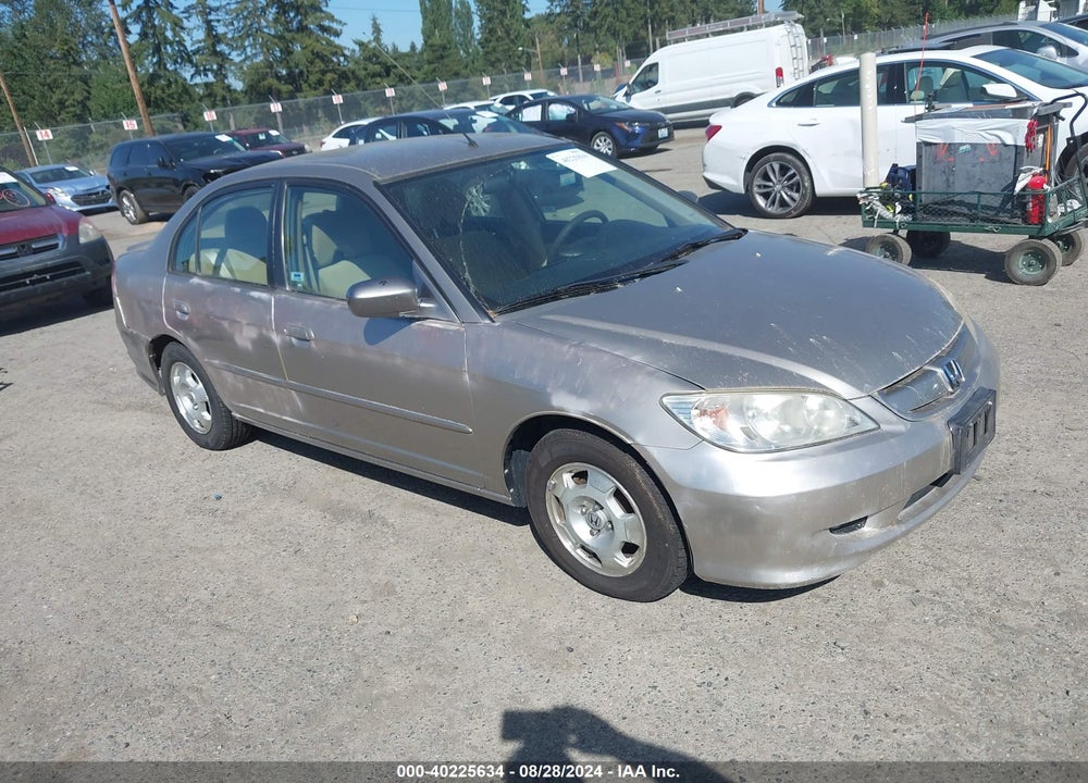 2005 HONDA CIVIC HYBRID VIN: JHMES96635S015425
