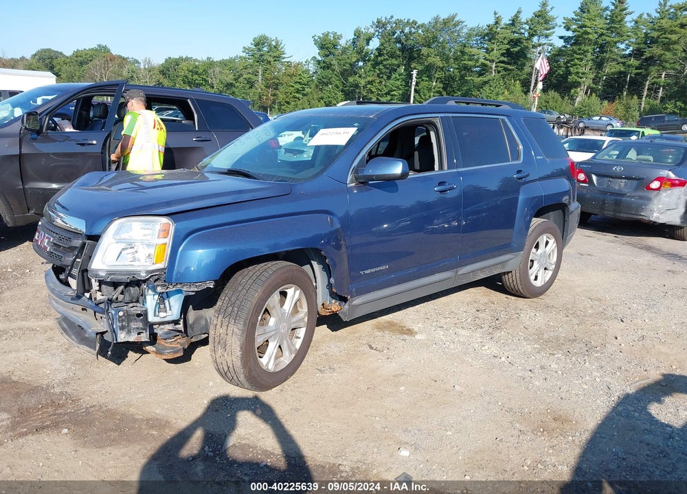 2017 GMC TERRAIN SLE-2 VIN: 2GKFLTE31H6166332