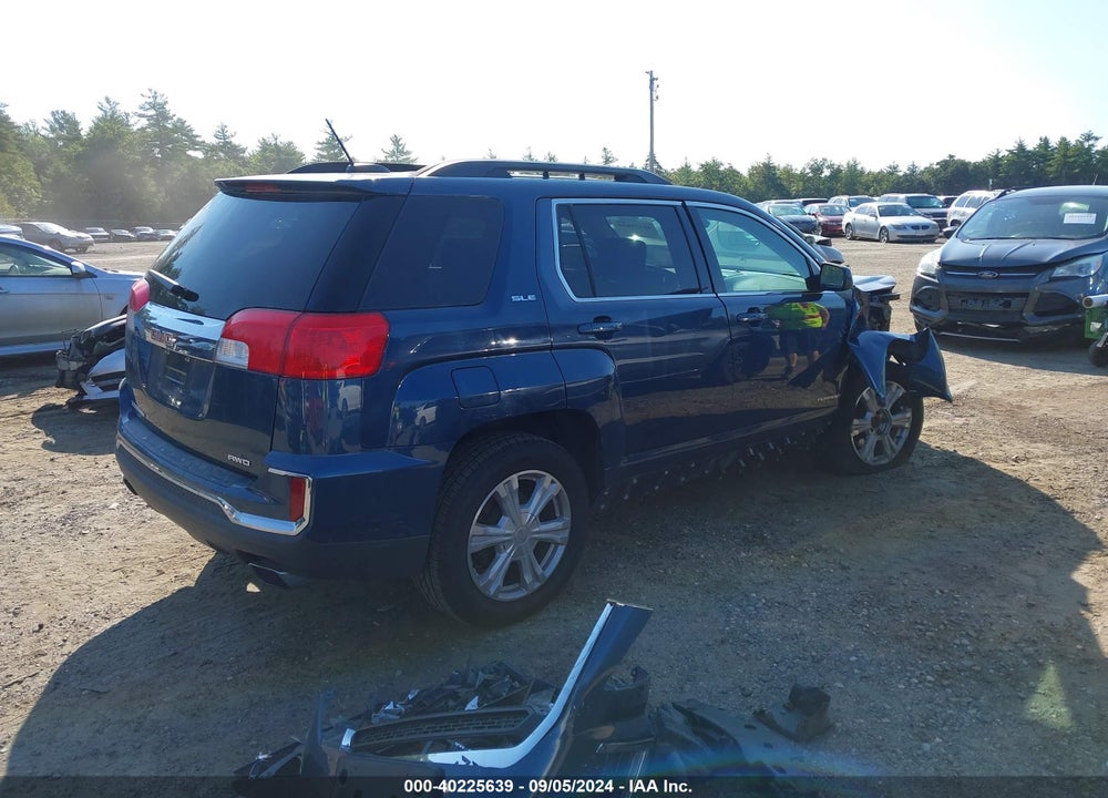 2017 GMC TERRAIN SLE-2 VIN: 2GKFLTE31H6166332