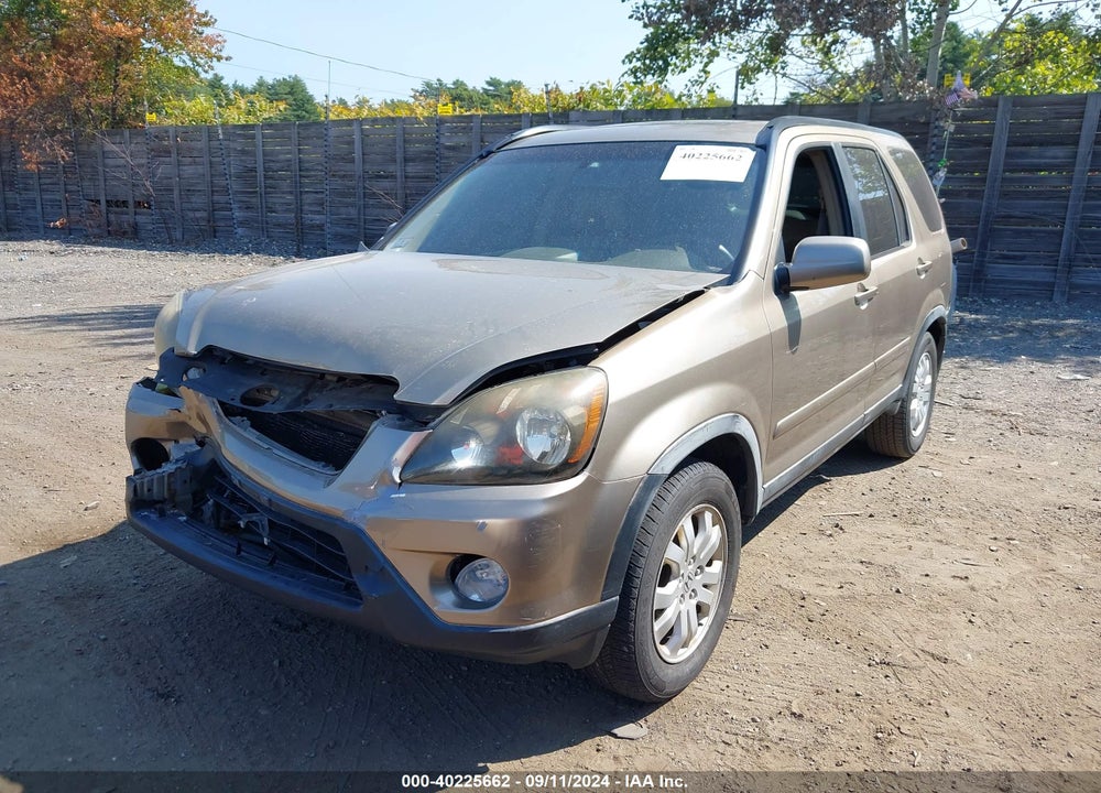 2005 HONDA CR-V SE VIN: JHLRD78945C016296