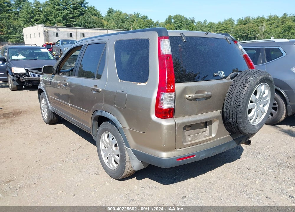 2005 HONDA CR-V SE VIN: JHLRD78945C016296
