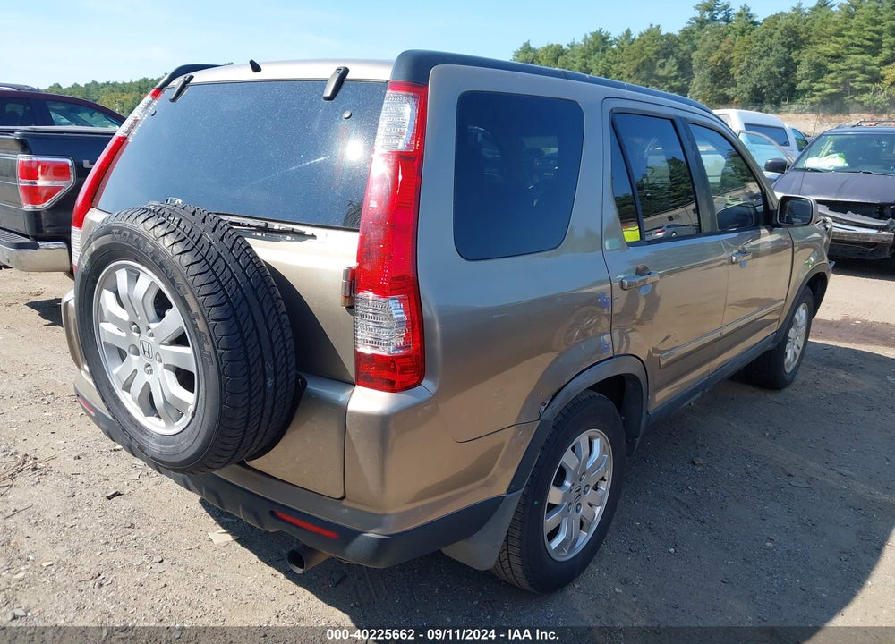 2005 HONDA CR-V SE VIN: JHLRD78945C016296