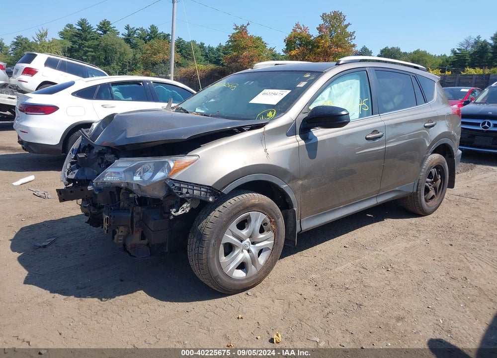 2013 TOYOTA RAV4 LE VIN: 2T3BFREV7DW009117