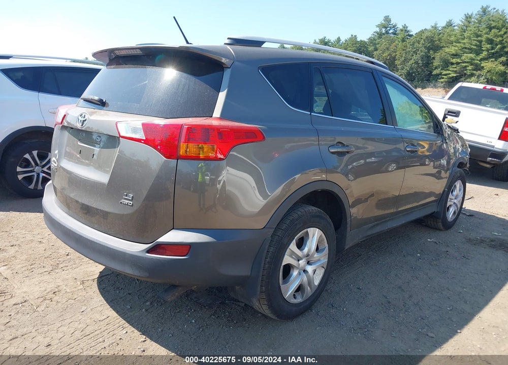 2013 TOYOTA RAV4 LE VIN: 2T3BFREV7DW009117