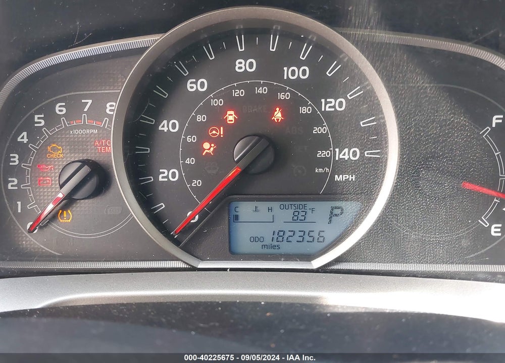 2013 TOYOTA RAV4 LE VIN: 2T3BFREV7DW009117