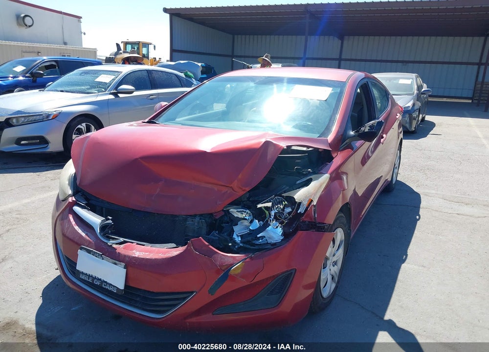 2016 HYUNDAI ELANTRA SE VIN: 5NPDH4AEXGH760526