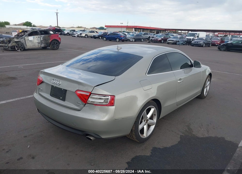 2009 AUDI A5 3.2L VIN: WAUDK78T89A003610