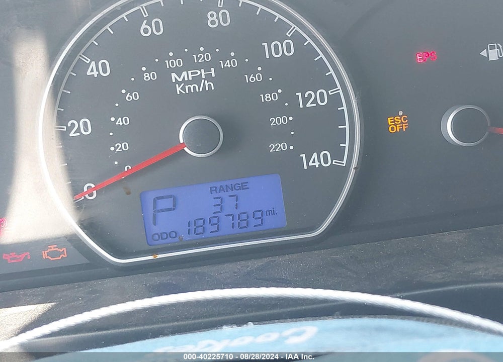 2009 HYUNDAI ELANTRA SE VIN: KMHDU46D99U786244