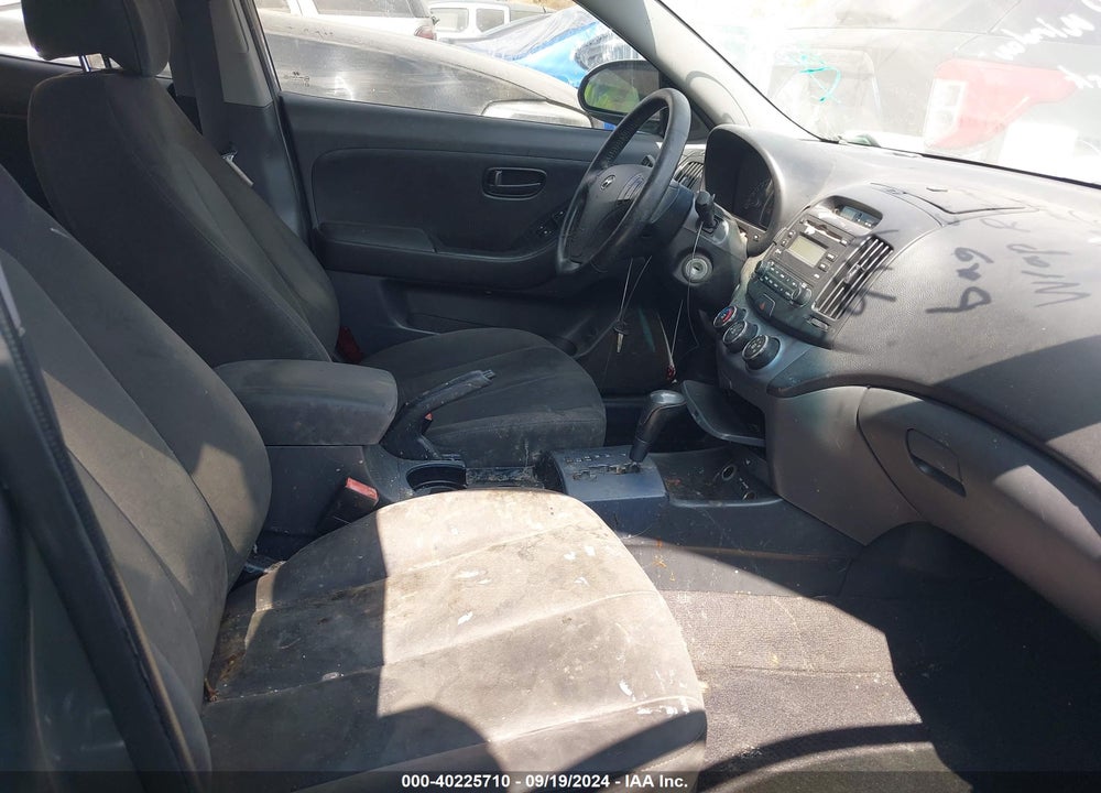 2009 HYUNDAI ELANTRA SE VIN: KMHDU46D99U786244