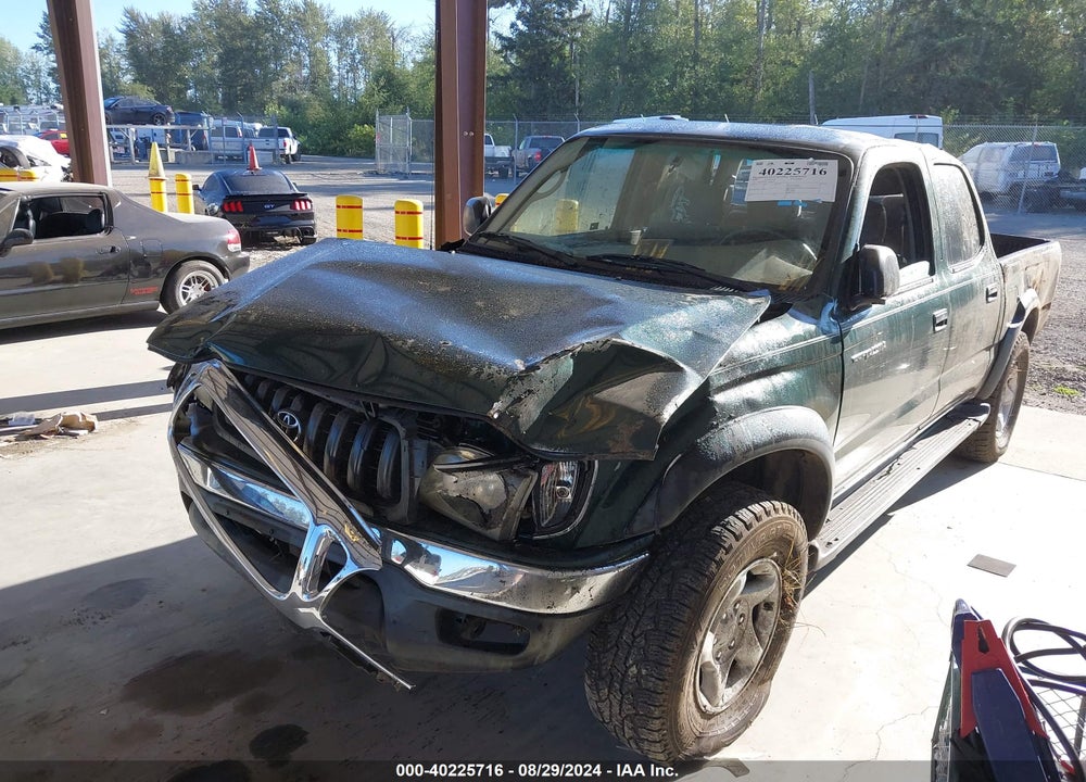 2001 TOYOTA TACOMA PRERUNNER V6 VIN: 5TEGN92N31Z809412