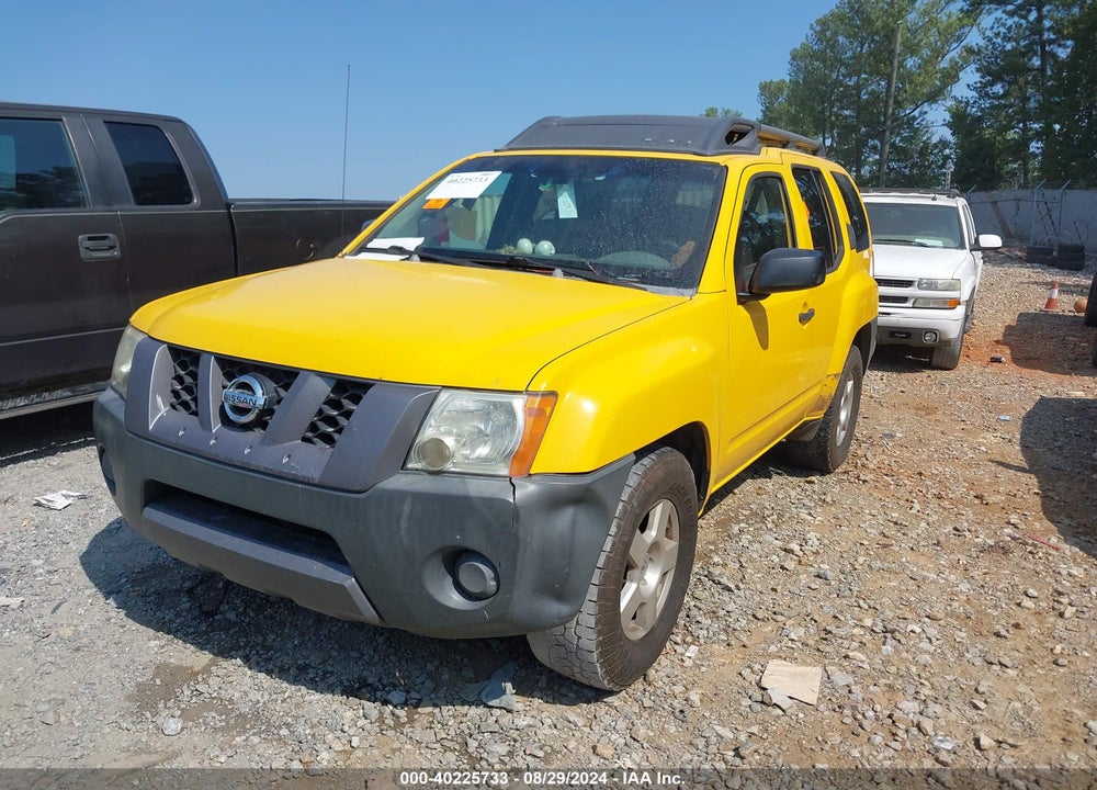 2007 NISSAN XTERRA S VIN: 5N1AN08U57C541143