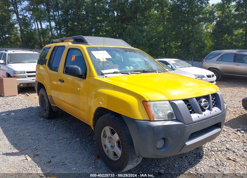 2007 NISSAN XTERRA S VIN: 5N1AN08U57C541143