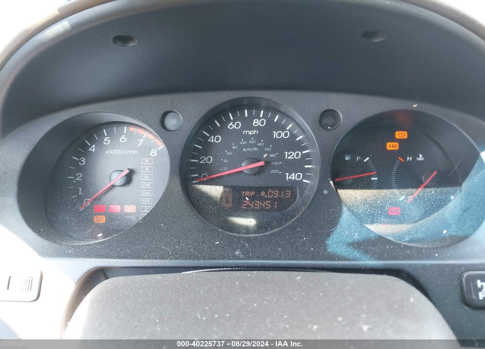 2002 ACURA MDX VIN: 2HNYD18822H538831