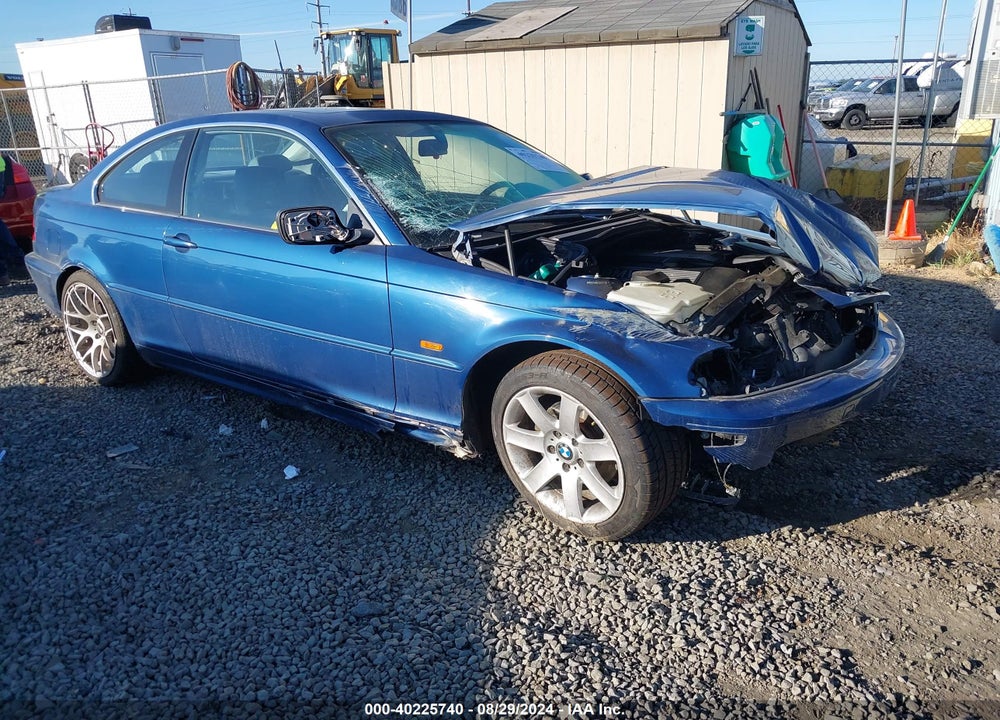 2001 BMW 325CI VIN: WBABN33471JW55713
