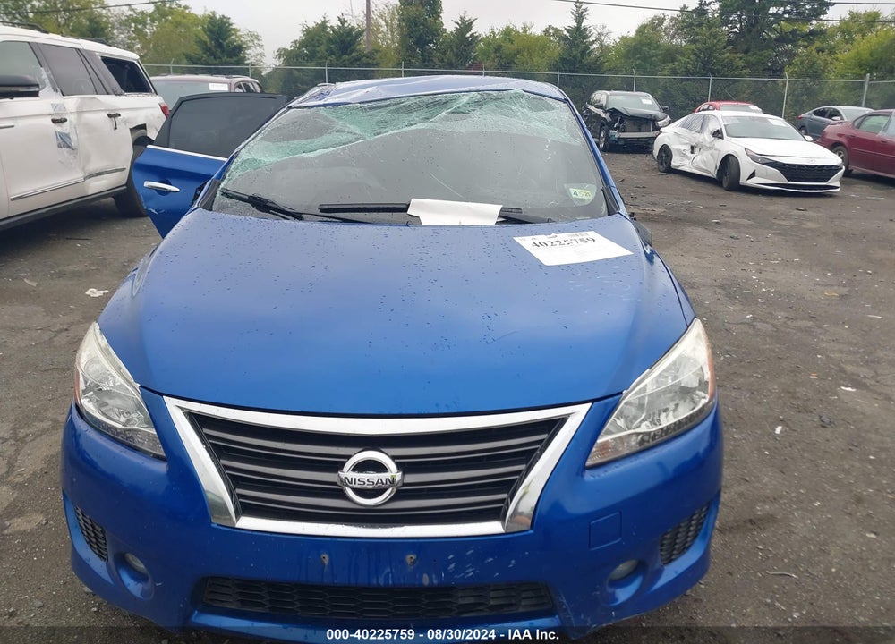 2013 NISSAN SENTRA SR VIN: 3N1AB7AP3DL780560