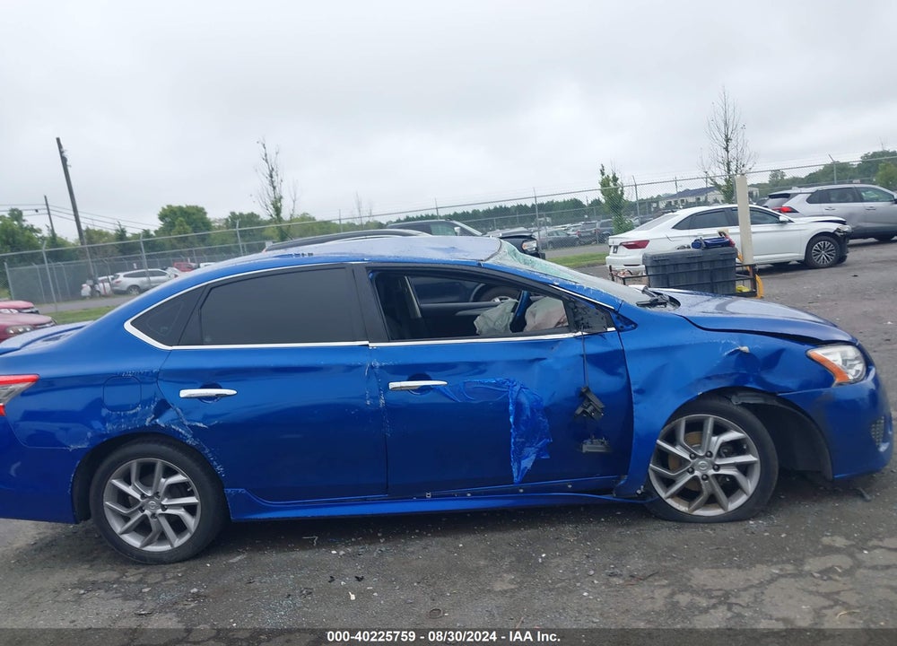 2013 NISSAN SENTRA SR VIN: 3N1AB7AP3DL780560