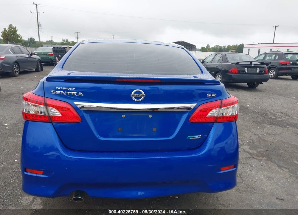 2013 NISSAN SENTRA SR VIN: 3N1AB7AP3DL780560
