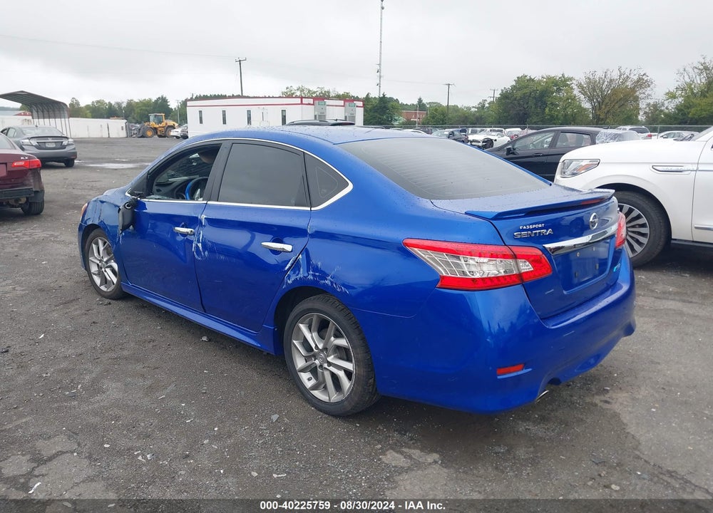2013 NISSAN SENTRA SR VIN: 3N1AB7AP3DL780560
