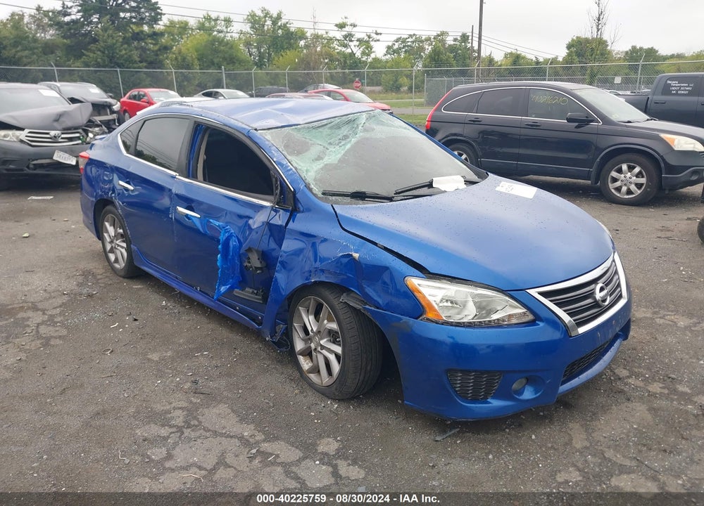 2013 NISSAN SENTRA SR VIN: 3N1AB7AP3DL780560