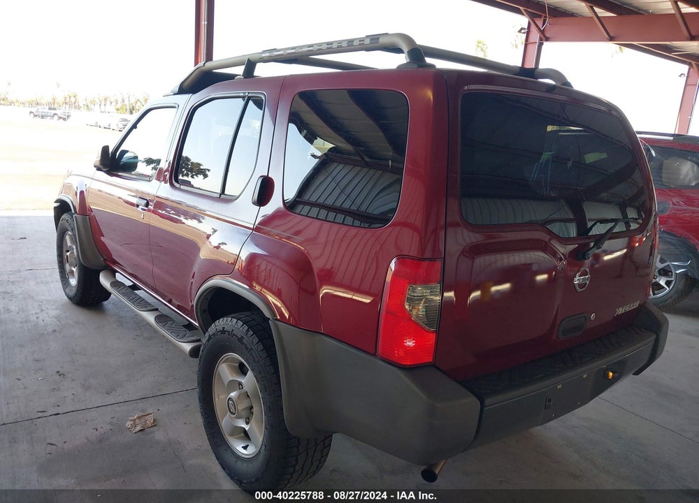 2002 NISSAN XTERRA XE VIN: 5N1ED28Y92C584797