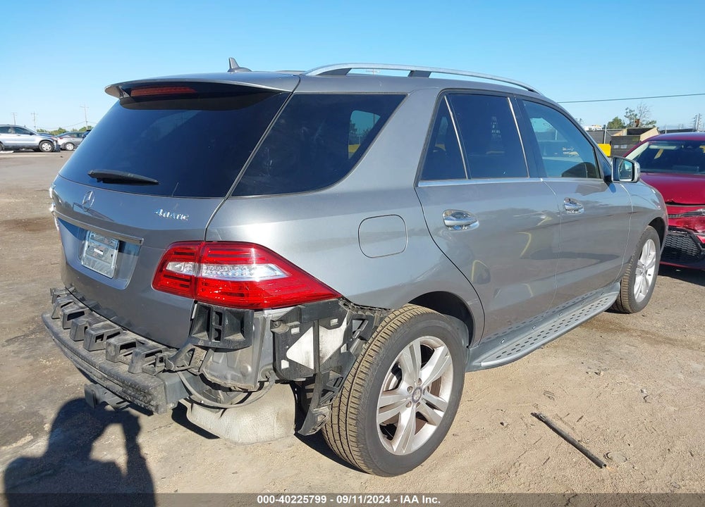 2014 MERCEDES-BENZ ML 350 4MATIC VIN: 4JGDA5HB5EA343241